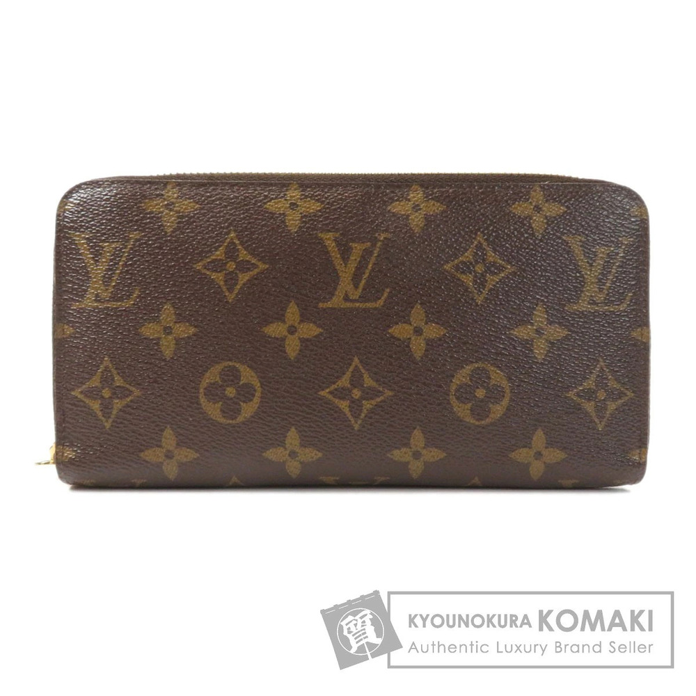 Louis Vuitton Zippy Wallet Monogram Long Wallet Canvas